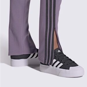 Adidas Bravada 2.0 Platform Sneakers Sz 8  Maroon Excellent Condition